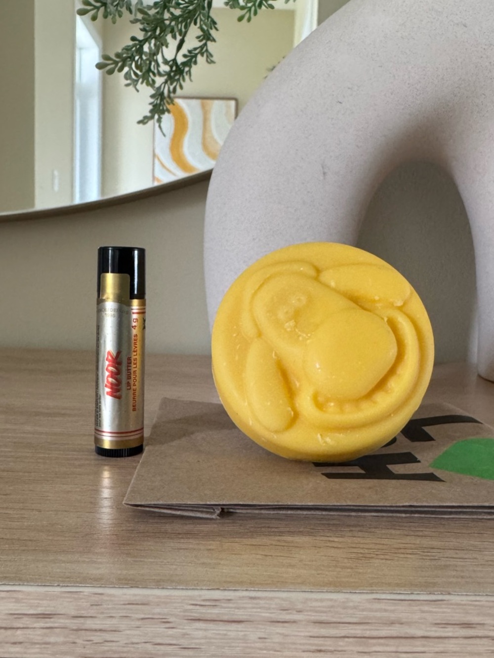Lush Noor lip butter & Bitzer body balm